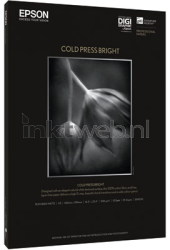 Epson  Cold Press Bright Fotopapier  | A3 | 340 gr/m² 25 vellen C13S042310