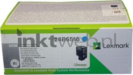 Lexmark C4150 cyaan Front box