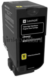 Lexmark 74C0H40 geel Product only