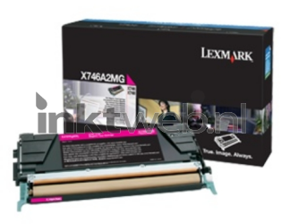 Lexmark X746A3MG magenta Product only