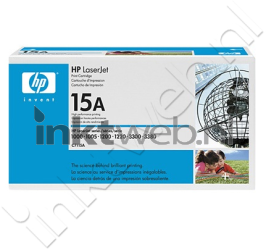 HP 15A zwart Front box