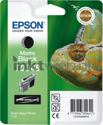 Epson T0348 mat zwart Front box