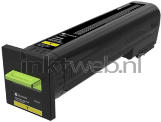 Lexmark 72K2XYE geel Product only