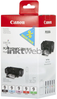 Canon PGI-9 Multipack MBK, PC, PM, R, G (Opruiming 5 x 1-pack los)