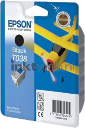 Epson T038 zwart Front box