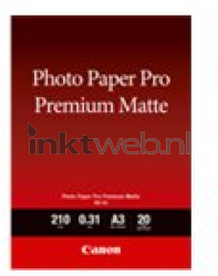 Canon  PM-101 Premium fotopapier Mat | A3 | 210 gr/m² 20 vellen 8657B006