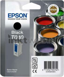 Epson T040 zwart Front box