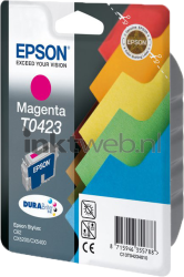 Epson T0423 magenta Front box
