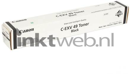 Canon C-EXV 49 zwart Front box