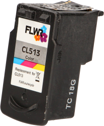 FLWR Canon PG-512 / CL-513 Multipack zwart en kleur Product only