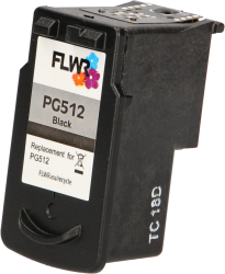 FLWR Canon PG-512 / CL-513 Multipack zwart en kleur Product only