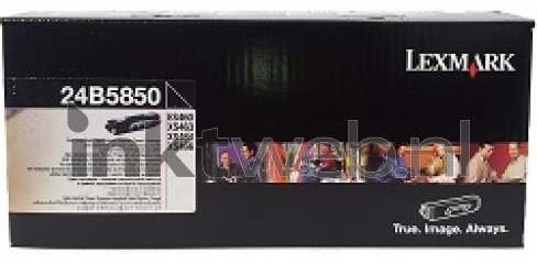 Lexmark 24B5850 zwart Front box
