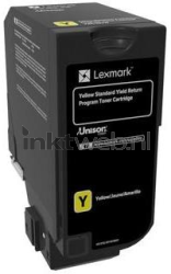 Lexmark 74C2SY0 geel Product only