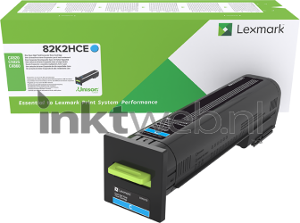 Lexmark 82K2HCE cyaan Product only