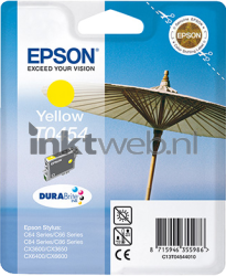 Epson T0454 geel Front box