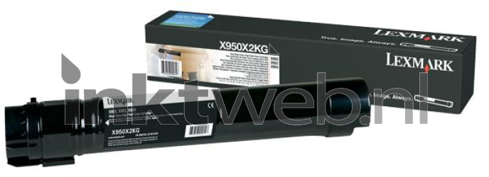 Lexmark XS955de zwart Combined box and product