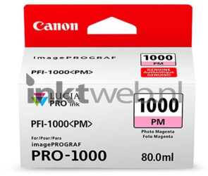 Canon PFI-1000 foto magenta Front box