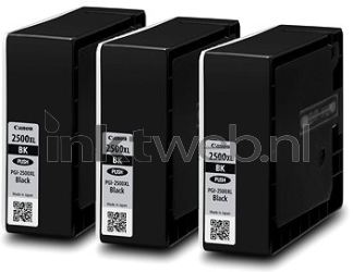 Canon PGI-2500XL 3-Pack zwart Product only