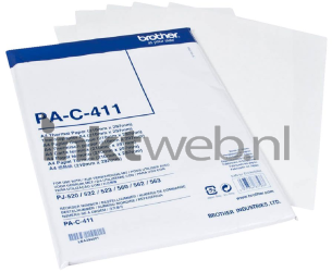 Brother PA-C-411 A4 Thermisch Papier wit Combined box and product