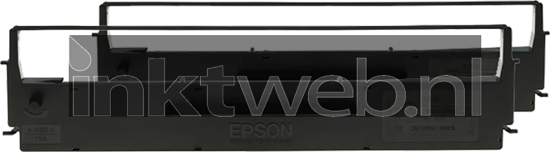 Epson LX-300 (II), LX-350 inktlint 2 pack zwart (Origineel)