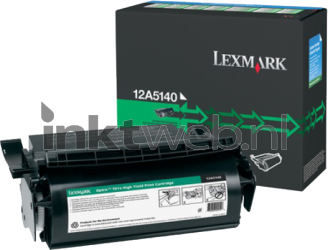 Lexmark 12A5140 zwart Combined box and product