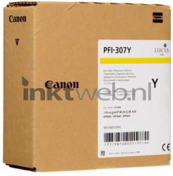 Canon PFI-307 geel Front box