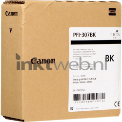 Canon PFI-307 zwart Front box