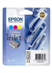 Epson T067 kleur Front box