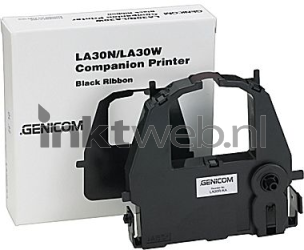 Tally Genicom LA30N/W, LA36N/W zwart Combined box and product