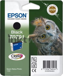 Epson T0791 zwart Front box