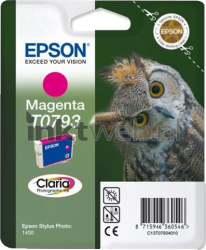 Epson T0793 magenta Front box