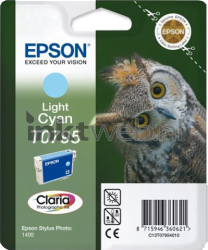 Epson T0795 licht cyaan Front box