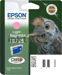 Epson T0796 licht magenta Front box
