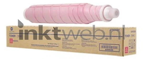 Konica Minolta TN-619 magenta Combined box and product