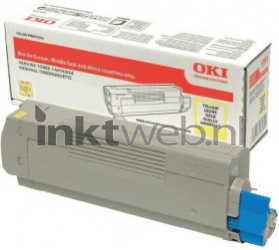 Oki C332 / MC363 geel Combined box and product