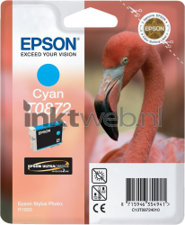 Epson T0872 cyaan Front box