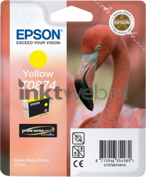 Epson T0874 geel Front box
