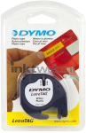 Dymo  91201/S0721610 zwart op wit breedte 12 mm