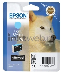 Epson T0965 licht cyaan Front box