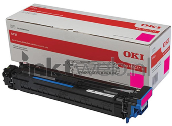 Oki C931 magenta Combined box and product