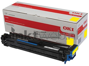 Oki C931 geel Combined box and product