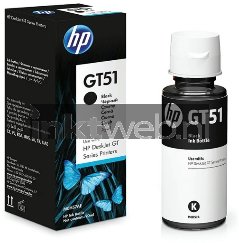 HP GT51 zwart (Origineel)