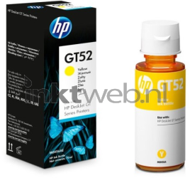 HP GT52 geel Combined box and product