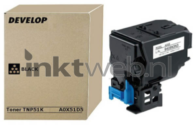Develop TNP51 zwart Combined box and product