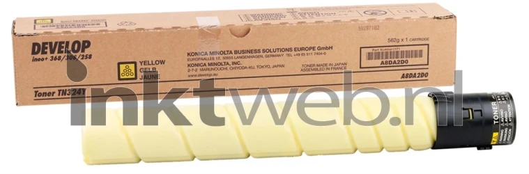 Develop TN324 geel Combined box and product