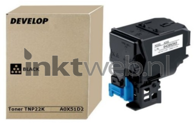 Develop TNP22 zwart Combined box and product