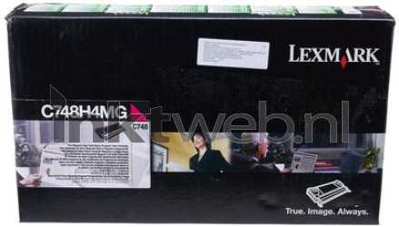 Lexmark C748, X748 magenta Front box