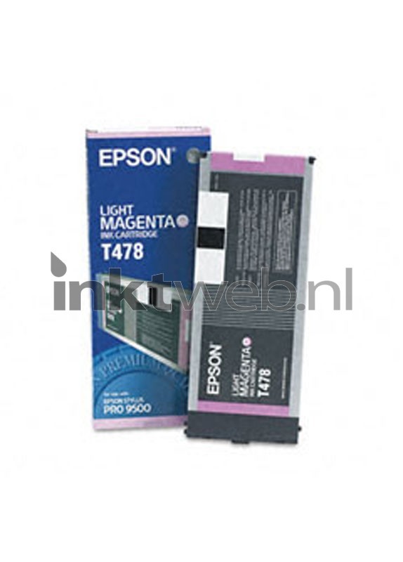 Epson T478 licht magenta