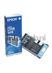 Epson T479 licht cyaan Combined box and product