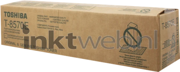 Toshiba T8570 zwart Front box